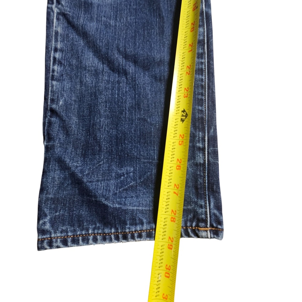 G-Star Raw 3301‎ Straight Leg Jeans Mens W31 L30 Distressed Whiskered Denim - Picture 8 of 9